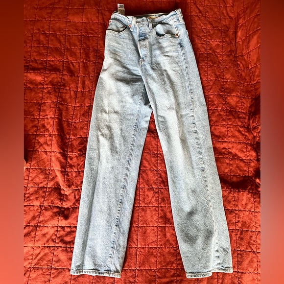 LEVI'S Ribcage Full Length Jeans - Picture 5 of 6